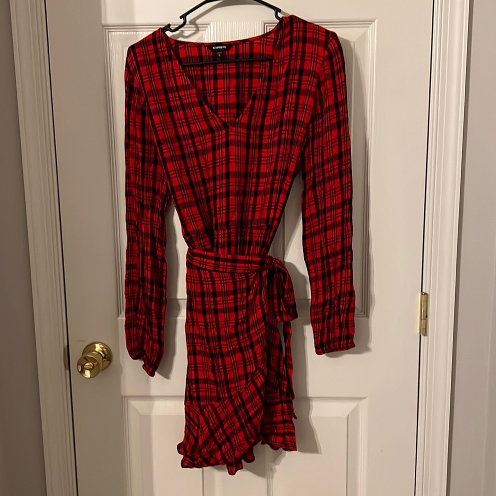 Express Plaid Dress